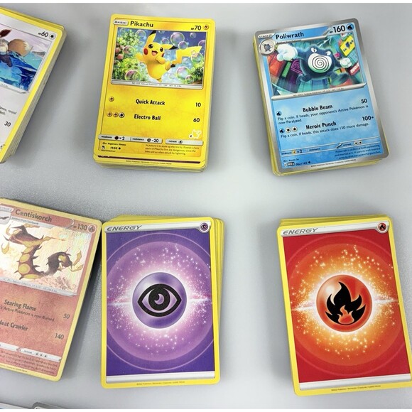 Pokémon TCG Trading Card Mixed Lot of 360 Modern Cards in Collectible Tin - Picture 11 of 15